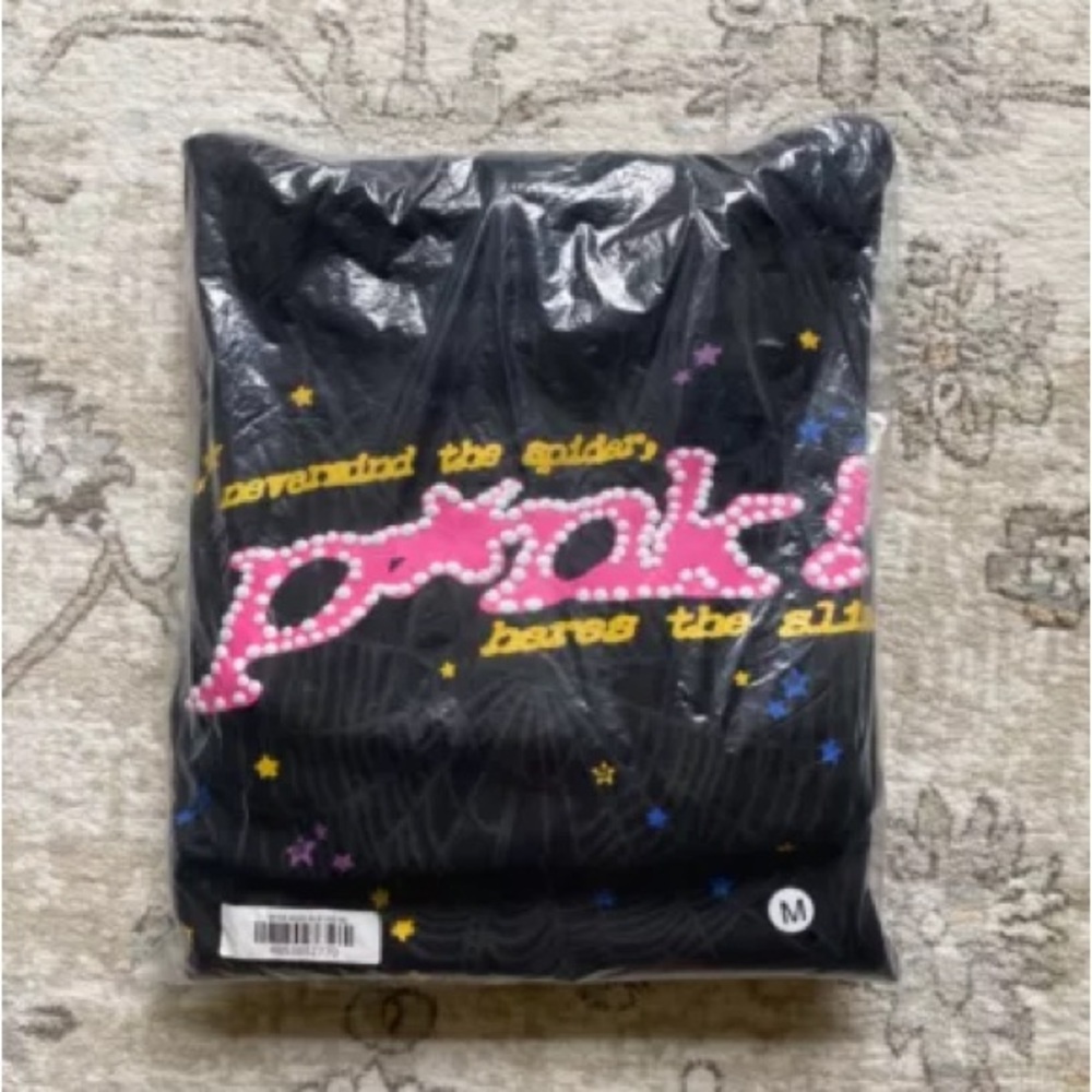 Pink! Men's Black Jacket